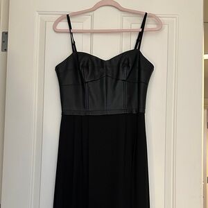 BCBGMaxAzria Black High Low Dress